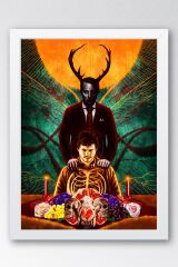 Hannibal Çerçeveli Tablo - Dizi Afişi Poster Tablo