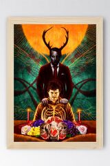 Hannibal Çerçeveli Tablo - Dizi Afişi Poster Tablo