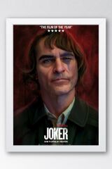 Joker Çerçeveli Tablo - Film Posteri Tablo