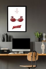 Daredevil Çerçeveli Tablo - Marvel Dizi Poster Tablo