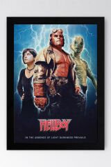 Hellboy Çerçeveli Tablo - Film Posteri Tablo