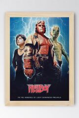 Hellboy Çerçeveli Tablo - Film Posteri Tablo