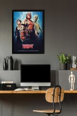 Hellboy Çerçeveli Tablo - Film Posteri Tablo