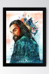 Aquaman Çerçeveli Tablo - Marvel Poster Tablo