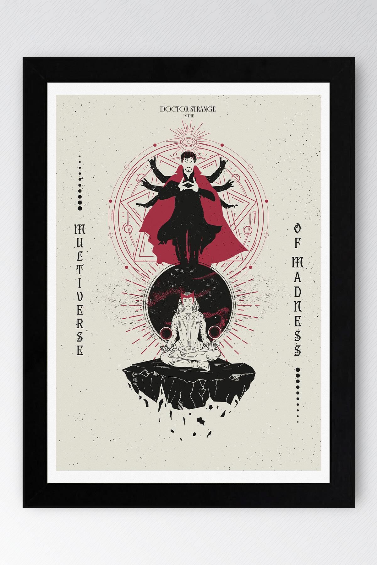 Doctor Strange Çerçeveli Tablo - Marvel Film Afişi Poster Tablo