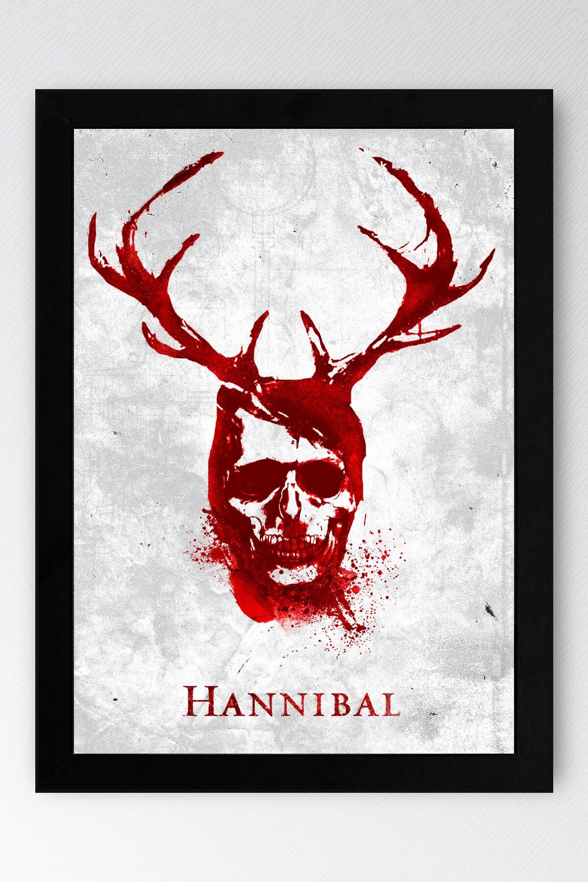 Hannibal Çerçeveli Tablo - Dizi Afişi Poster Tablo