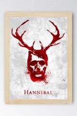 Hannibal Çerçeveli Tablo - Dizi Afişi Poster Tablo