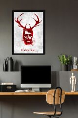 Hannibal Çerçeveli Tablo - Dizi Afişi Poster Tablo
