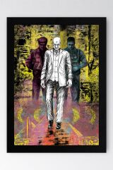 Moon Knight Çerçeveli Tablo - Moon Knight Marvel Dizi Posteri Tablo