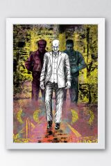 Moon Knight Çerçeveli Tablo - Moon Knight Marvel Dizi Posteri Tablo