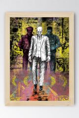 Moon Knight Çerçeveli Tablo - Moon Knight Marvel Dizi Posteri Tablo