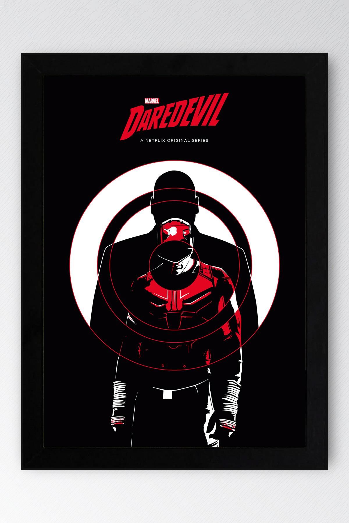 Daredevil Çerçeveli Tablo - Marvel Dizi Poster Tablo