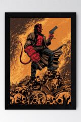 Hellboy Çerçeveli Tablo - Film Posteri Tablo