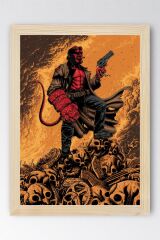 Hellboy Çerçeveli Tablo - Film Posteri Tablo