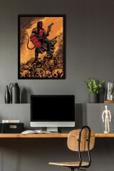 Hellboy Çerçeveli Tablo - Film Posteri Tablo