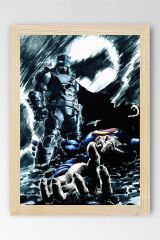 Batman v Superman Çerçeveli Tablo - Poster Tablo