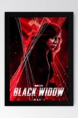 Black Widow Çerçeveli Tablo - Marvel Poster Tablo