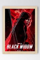 Black Widow Çerçeveli Tablo - Marvel Poster Tablo