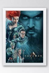 Aquaman Çerçeveli Tablo - Marvel Poster Tablo