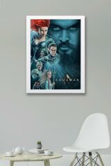 Aquaman Çerçeveli Tablo - Marvel Poster Tablo