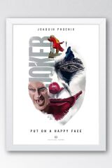 Joker Çerçeveli Tablo - Film Posteri Tablo