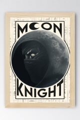 Moon Knight Çerçeveli Tablo - Moon Knight Marvel Dizi Posteri Tablo