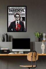Daredevil Çerçeveli Tablo - Marvel Dizi Poster Tablo