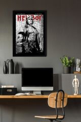 Hellboy Çerçeveli Tablo - Film Posteri Tablo