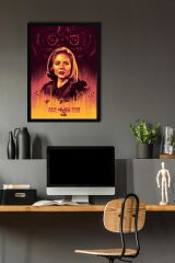 Kuzuların Sessizliği Çerçeveli Tablo - Film Posteri Tablo