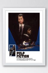 Pulp Fiction Çerçeveli Tablo - Ucuz Roman Fim Posteri Tablo