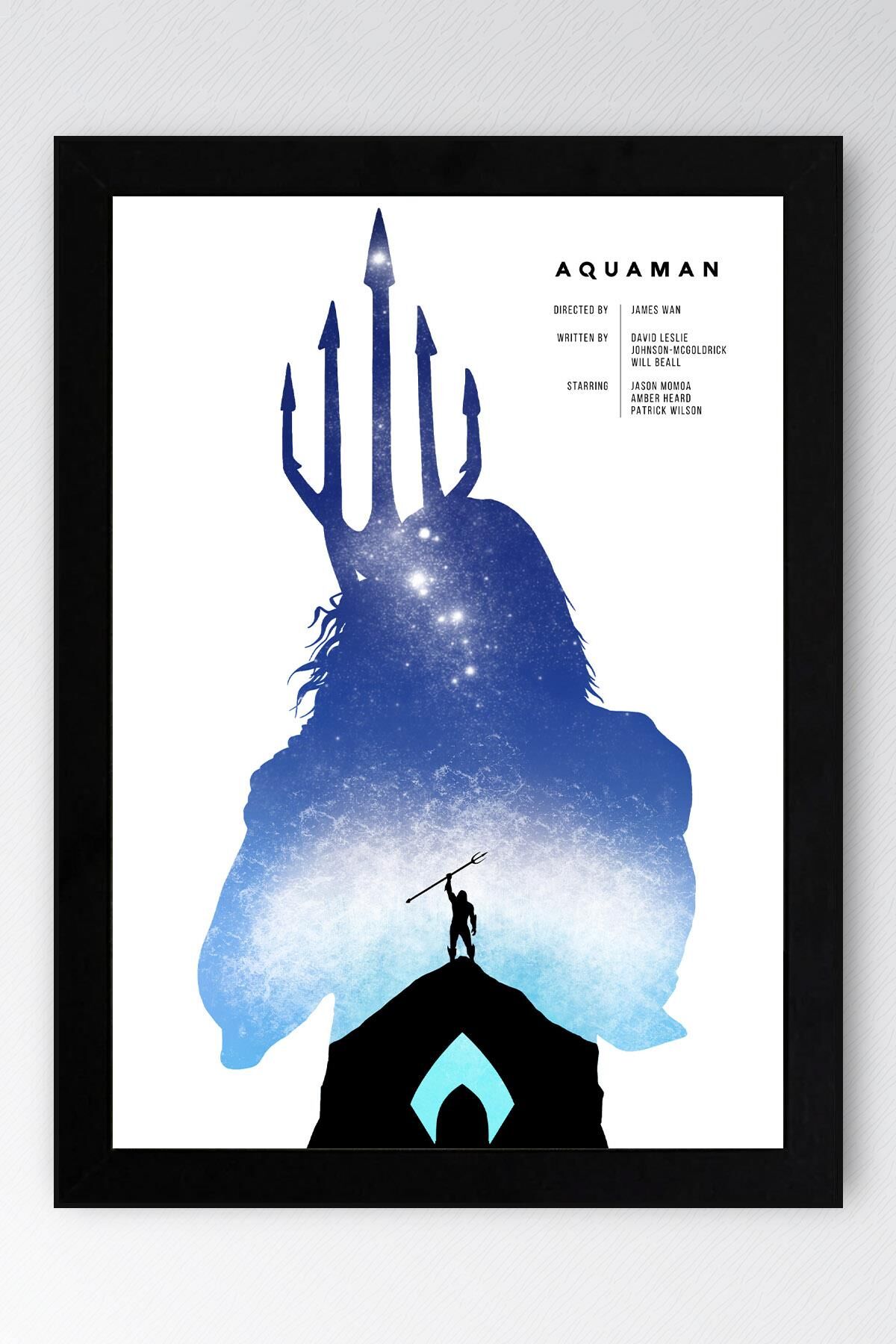 Aquaman Çerçeveli Tablo - Marvel Poster Tablo