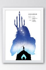 Aquaman Çerçeveli Tablo - Marvel Poster Tablo