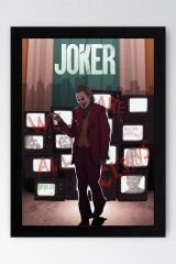 Joker Çerçeveli Tablo - Film Posteri Tablo