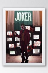 Joker Çerçeveli Tablo - Film Posteri Tablo