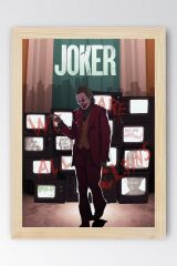 Joker Çerçeveli Tablo - Film Posteri Tablo