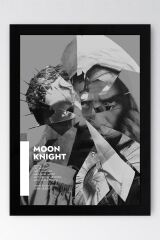 Moon Knight Çerçeveli Tablo - Moon Knight Marvel Dizi Posteri Tablo