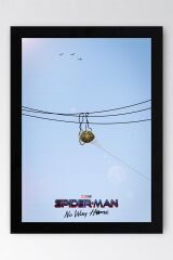 Spider Man No Way Home Çerçeveli Tablo - Örümcek Adam Fim Posteri Tablo