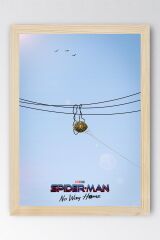 Spider Man No Way Home Çerçeveli Tablo - Örümcek Adam Fim Posteri Tablo