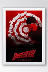 Daredevil Çerçeveli Tablo - Marvel Dizi Poster Tablo