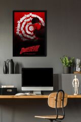 Daredevil Çerçeveli Tablo - Marvel Dizi Poster Tablo