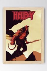 Hellboy Çerçeveli Tablo - Film Posteri Tablo