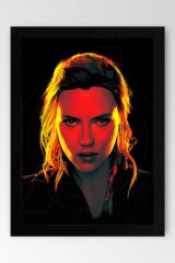 Black Widow Çerçeveli Tablo - Marvel Poster Tablo