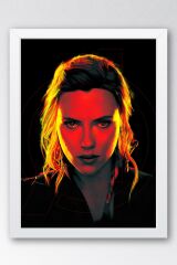 Black Widow Çerçeveli Tablo - Marvel Poster Tablo