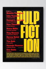 Pulp Fiction Çerçeveli Tablo - Ucuz Roman Fim Posteri Tablo