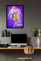 Ms Marvel Çerçeveli Tablo - Ms. Marvel Film Posteri Tablo
