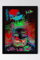 Batman Çerçeveli Tablo - Batman Joker Poster Tablo
