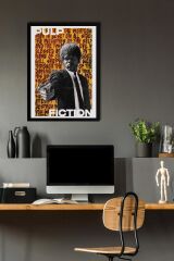 Pulp Fiction Çerçeveli Tablo - Ucuz Roman Fim Posteri Tablo