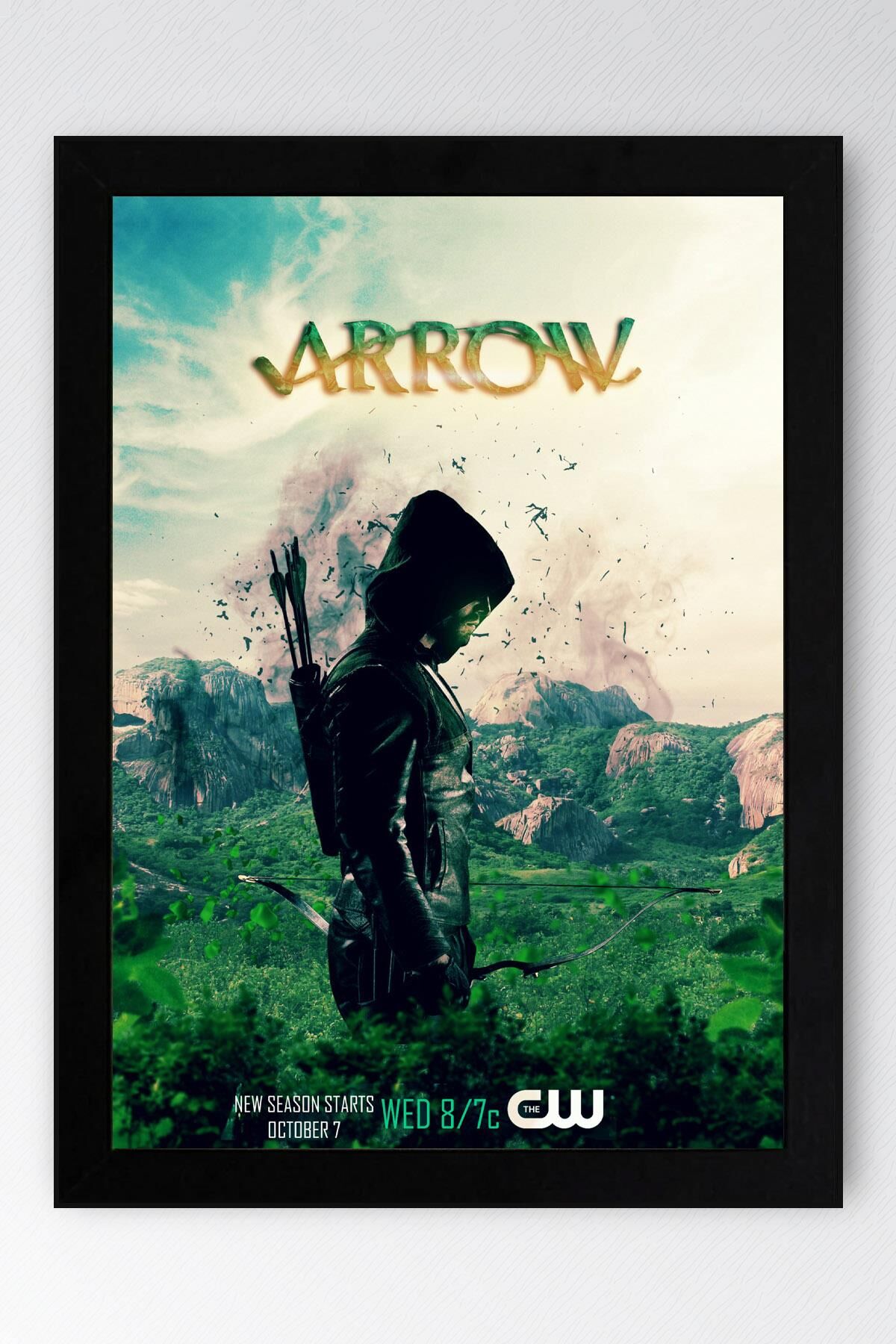Arrow Çerçeveli Tablo - Poster Tablo