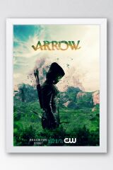 Arrow Çerçeveli Tablo - Poster Tablo