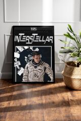 Interstellar Çerçeveli Tablo - Yıldızlararası Film Posteri Tablo